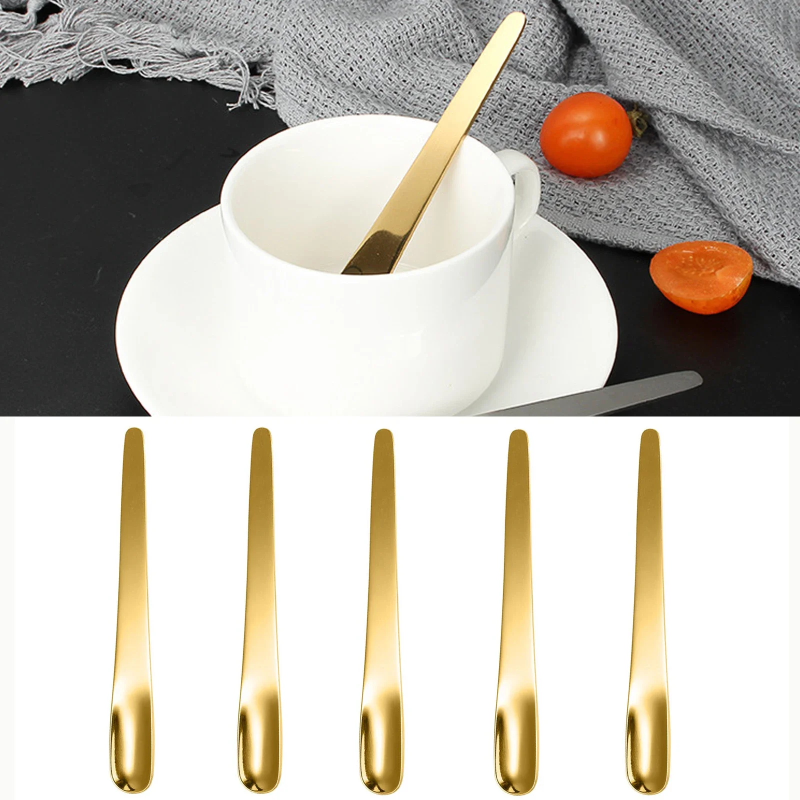 Kitchen Appliances Sales - Cuillère à Café Plate en Acier