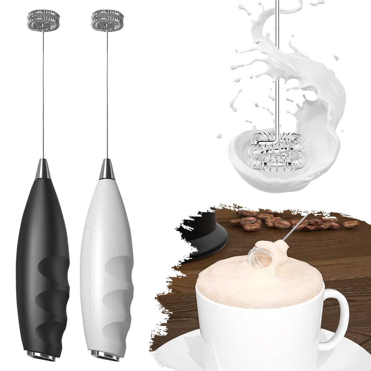 Kitchen Appliances Sales - Mousseur à lait électrique, fouet électrique