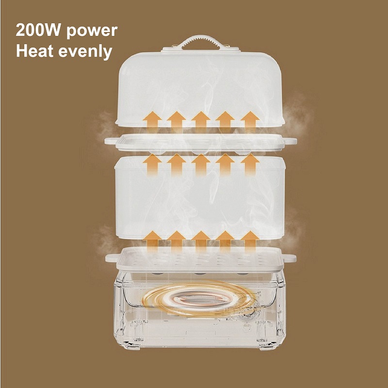 Egg Cooker Rapid - Cuiseur à œufs électrique 200W à