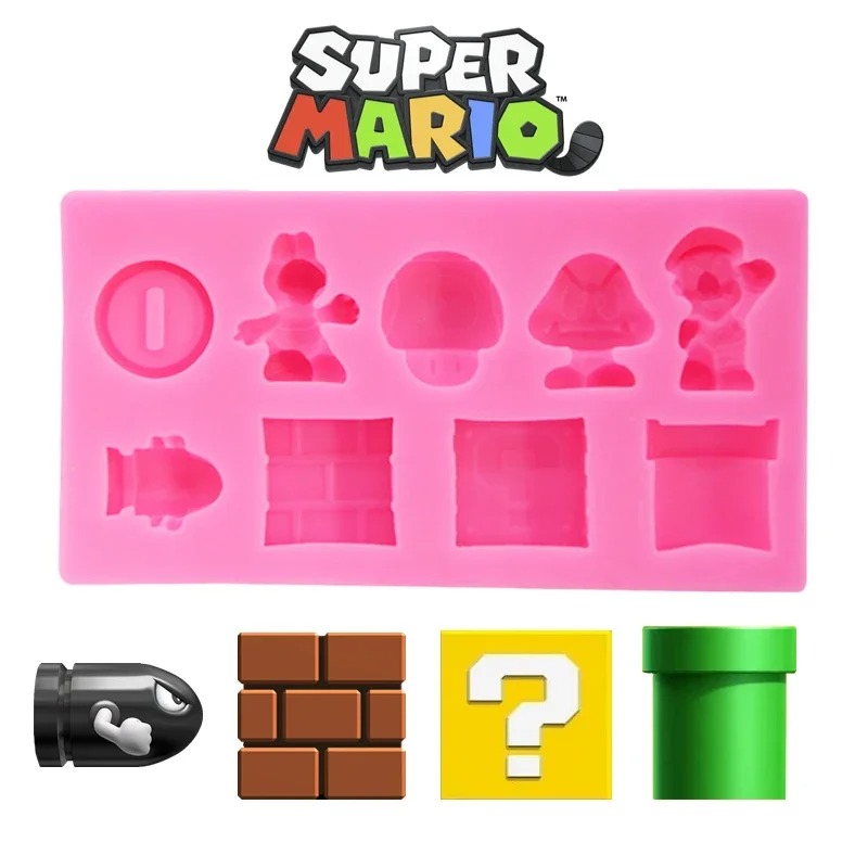 Kitchen Appliances Baking - Moule à gâteau 3D Super Mario