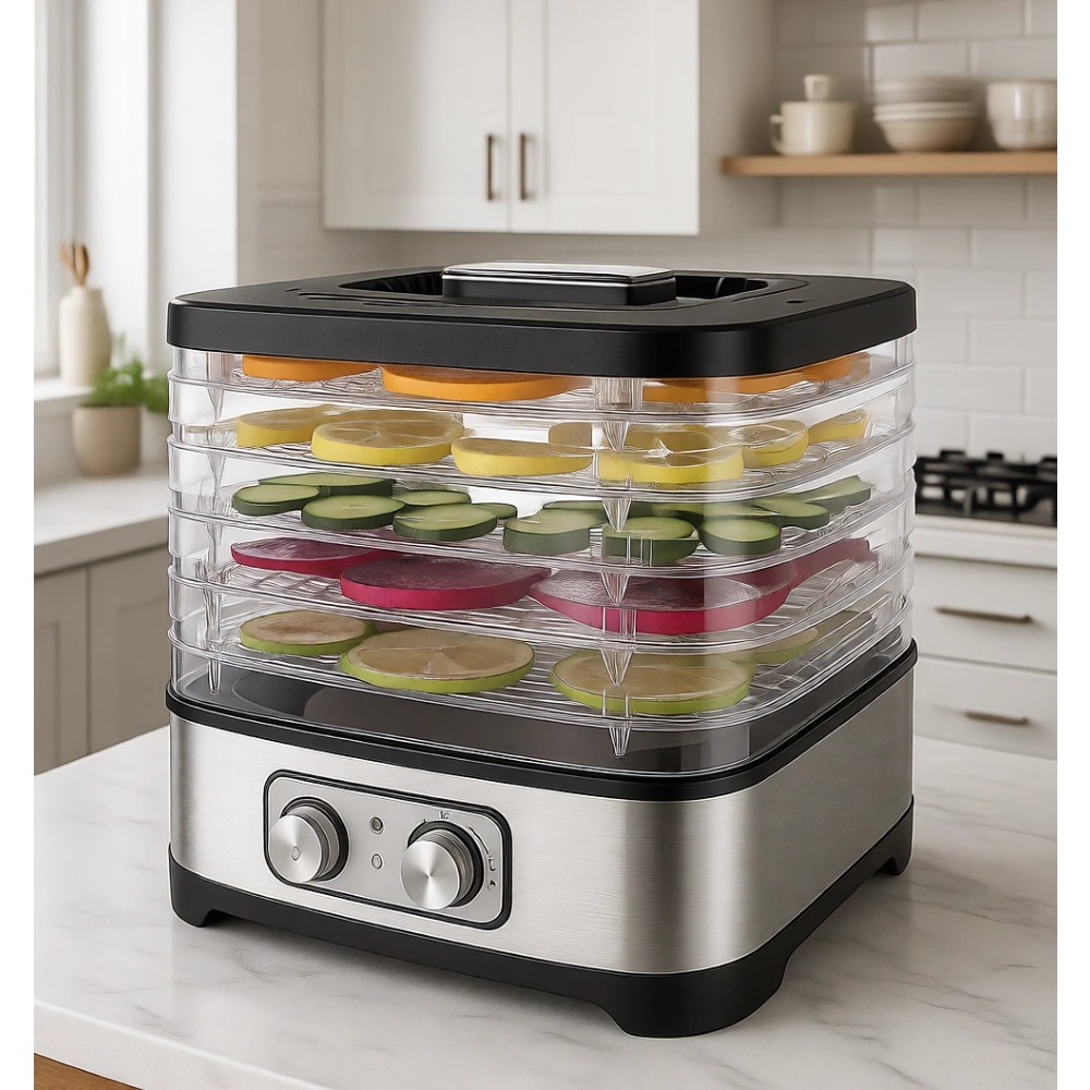 Dehydrator Tray Electric - Déshydrateur alimentaire électrique avec température réglable,