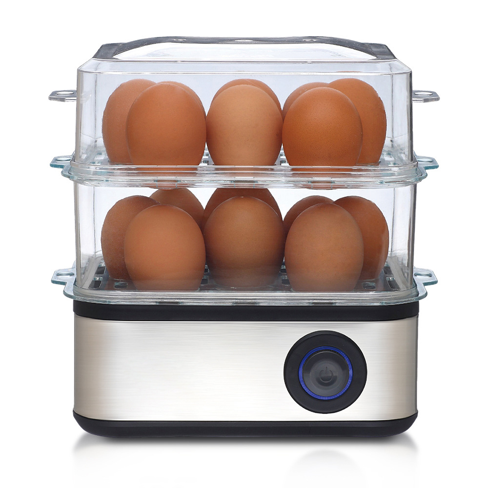 Egg Cooker Rapid - Cuiseur à œufs automatique double couche