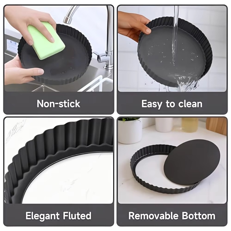1 moule à tarte amovible à fon - Kitchen Appliances Baking avis et prix